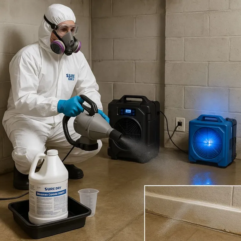 Sanitization and Odor Removal process in Conyers, GA