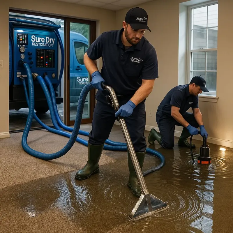 Water Extraction and Removal process in Conyers, GA